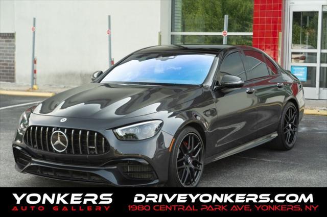 used 2021 Mercedes-Benz AMG E 63 car, priced at $73,150