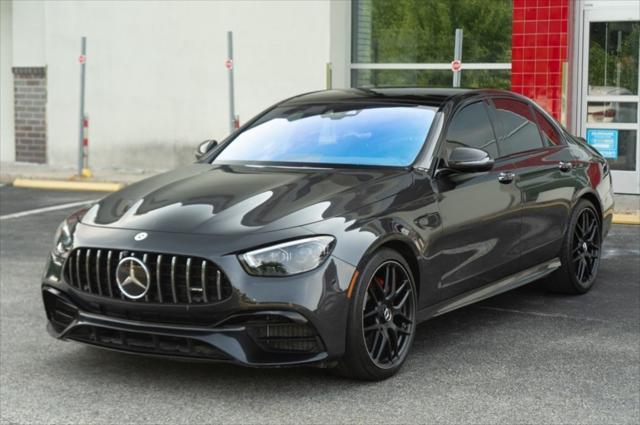 used 2021 Mercedes-Benz AMG E 63 car, priced at $73,150