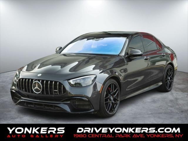 used 2021 Mercedes-Benz AMG E 63 car, priced at $73,150