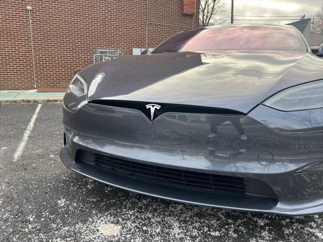 used 2021 Tesla Model S car, priced at $53,205