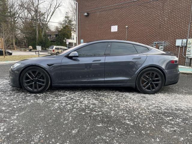 used 2021 Tesla Model S car, priced at $53,205