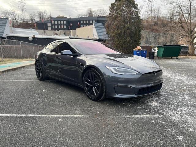 used 2021 Tesla Model S car, priced at $53,205