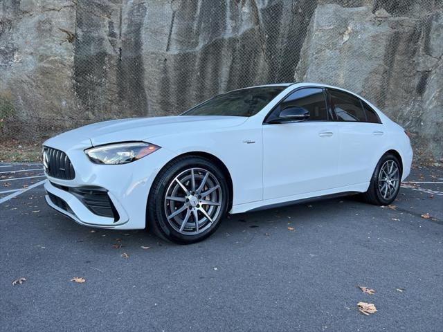 used 2023 Mercedes-Benz AMG C 43 car, priced at $47,050