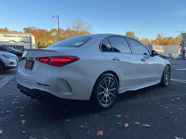 used 2023 Mercedes-Benz AMG C 43 car, priced at $47,050