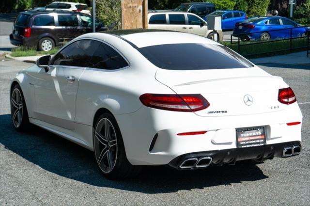 used 2019 Mercedes-Benz AMG C 63 car, priced at $37,885