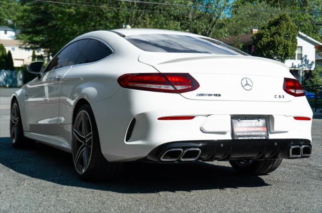 used 2019 Mercedes-Benz AMG C 63 car, priced at $37,885