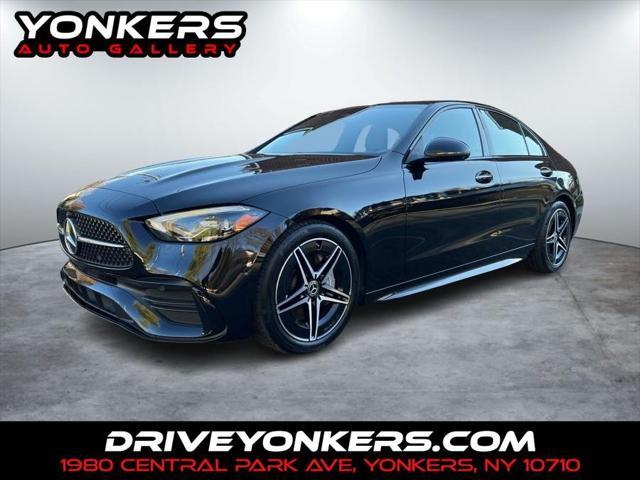 used 2022 Mercedes-Benz C-Class car, priced at $33,795