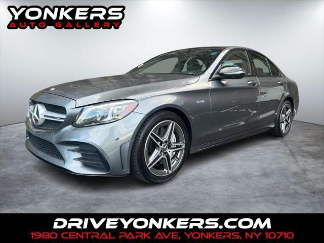 used 2020 Mercedes-Benz AMG C 43 car, priced at $32,050