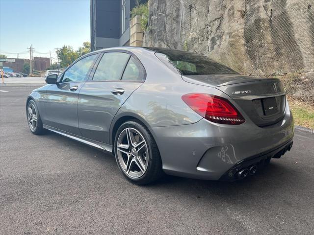 used 2020 Mercedes-Benz AMG C 43 car, priced at $32,050