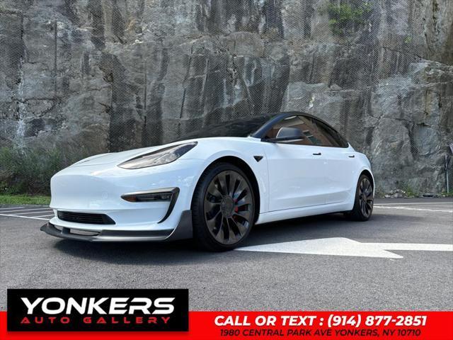 used 2021 Tesla Model 3 car, priced at $27,950