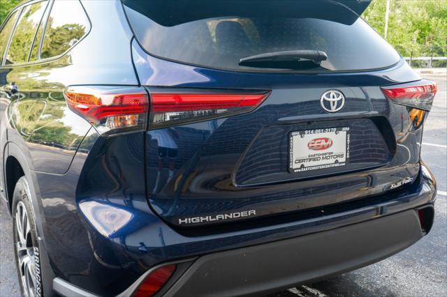 used 2021 Toyota Highlander car, priced at $28,205
