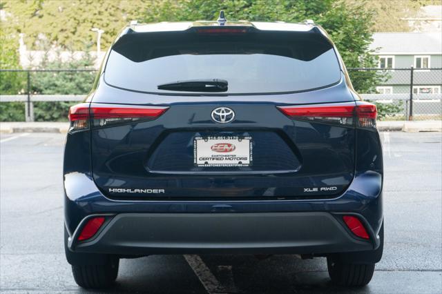 used 2021 Toyota Highlander car, priced at $28,205