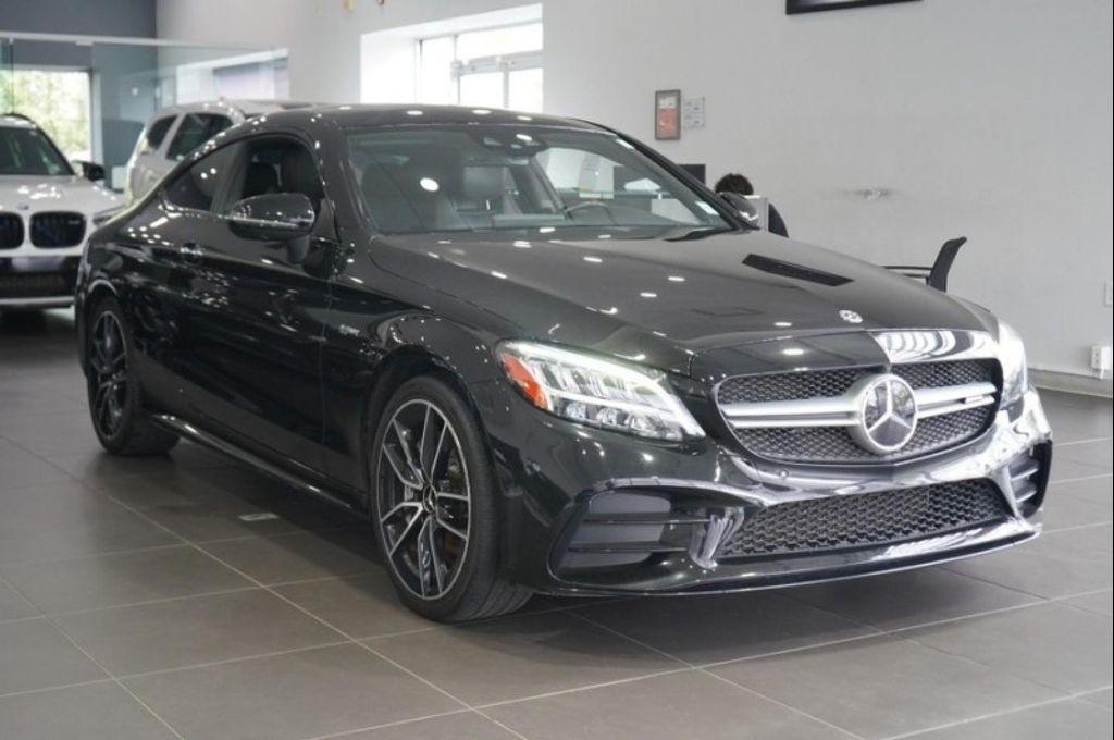 used 2021 Mercedes-Benz AMG C 43 car, priced at $33,105