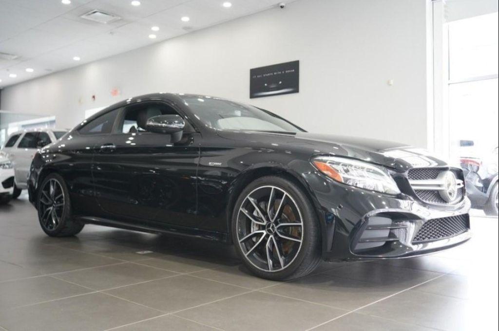 used 2021 Mercedes-Benz AMG C 43 car, priced at $33,105