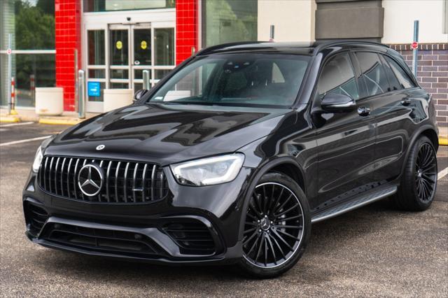 used 2021 Mercedes-Benz AMG GLC 63 car, priced at $54,605