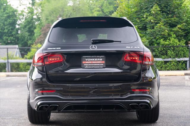 used 2021 Mercedes-Benz AMG GLC 63 car, priced at $54,605
