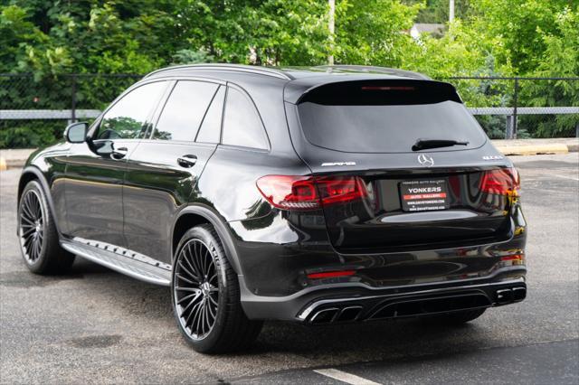used 2021 Mercedes-Benz AMG GLC 63 car, priced at $54,605