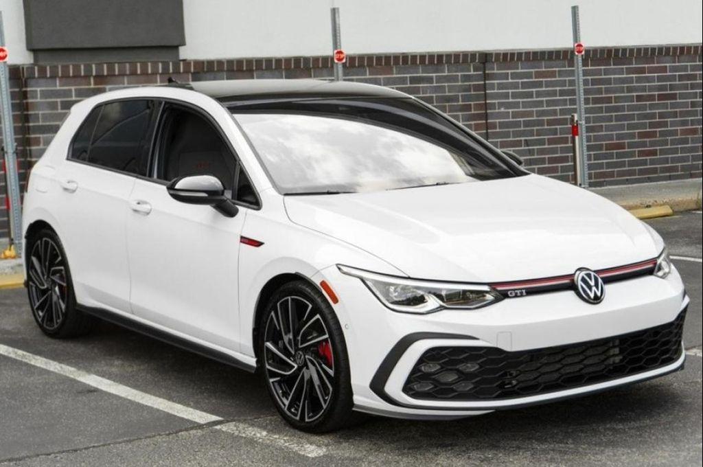 used 2024 Volkswagen Golf GTI car, priced at $32,200