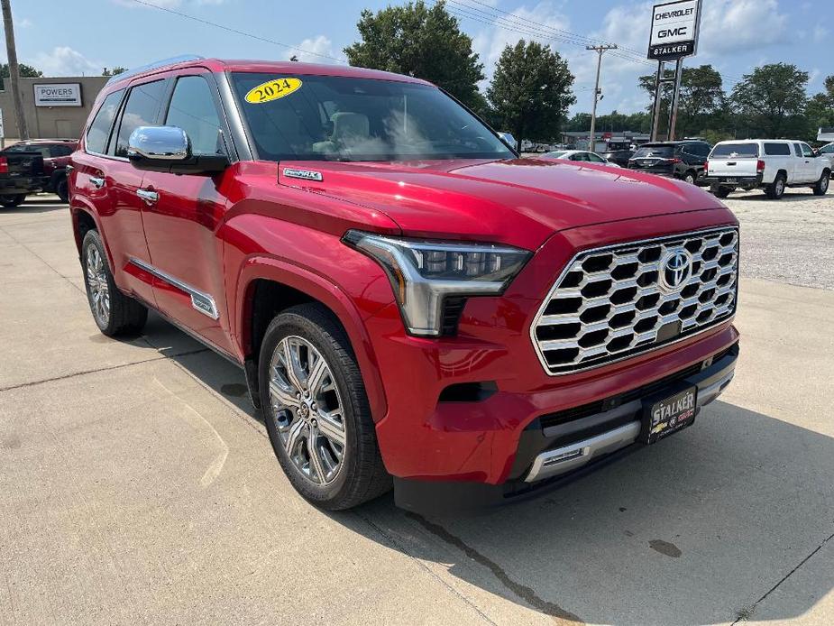 used 2024 Toyota Sequoia car, priced at $76,500