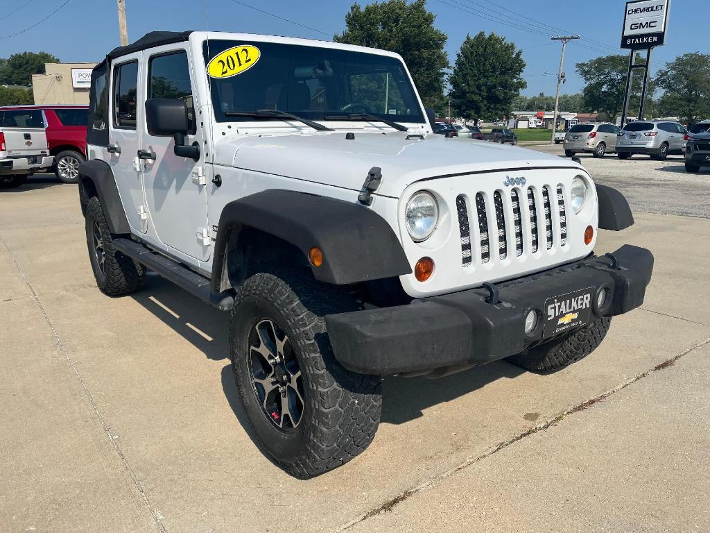 used 2012 Jeep Wrangler Unlimited car, priced at $13,500