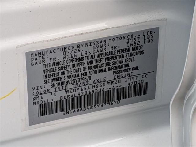 new 2025 Nissan Sentra car, priced at $23,335