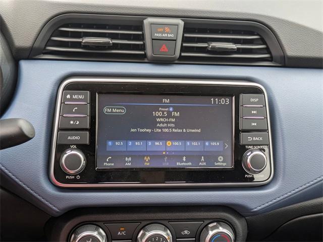 new 2025 Nissan Versa car, priced at $22,465