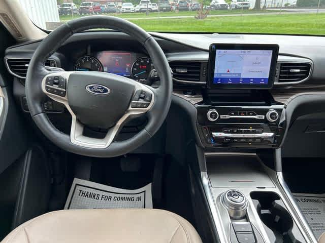 used 2022 Ford Explorer car, priced at $34,500