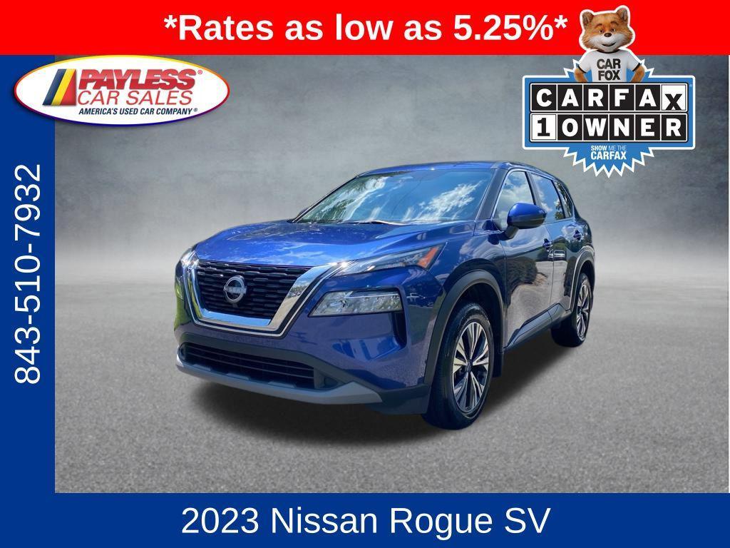 used 2023 Nissan Rogue car, priced at $18,899