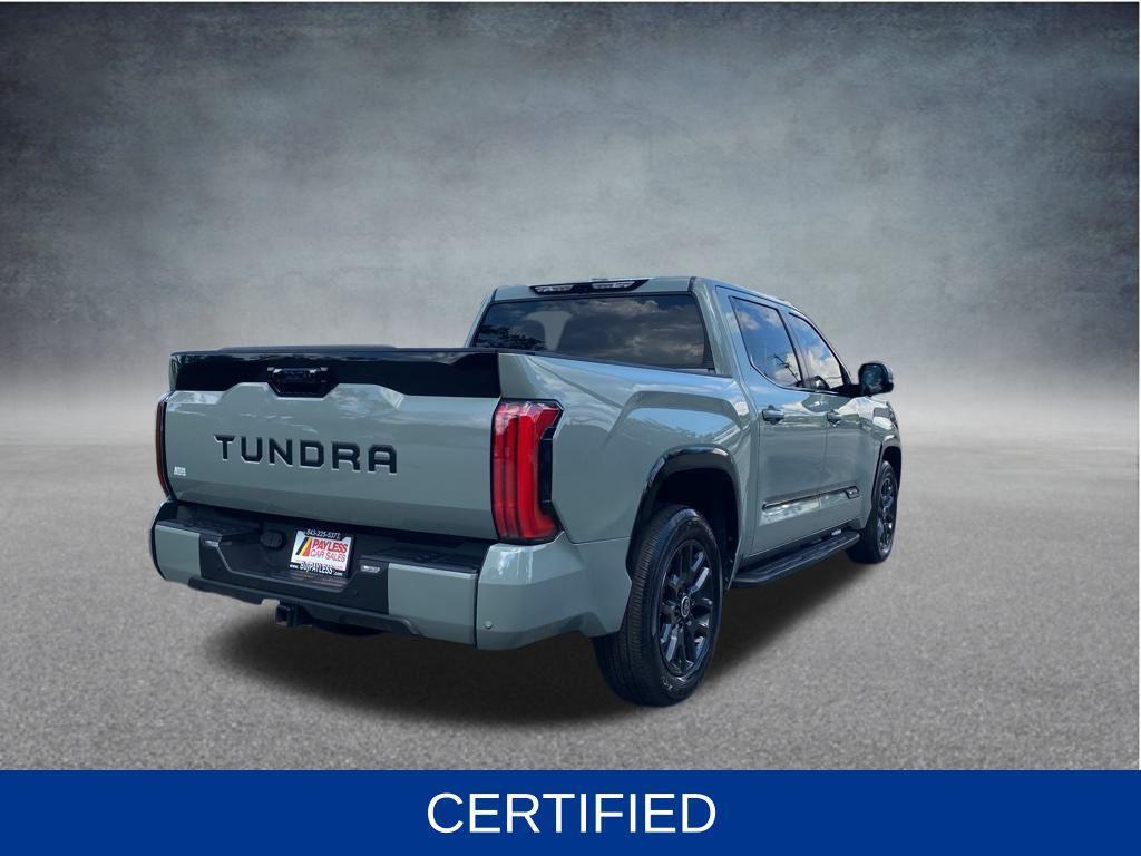 used 2024 Toyota Tundra Hybrid car, priced at $57,461