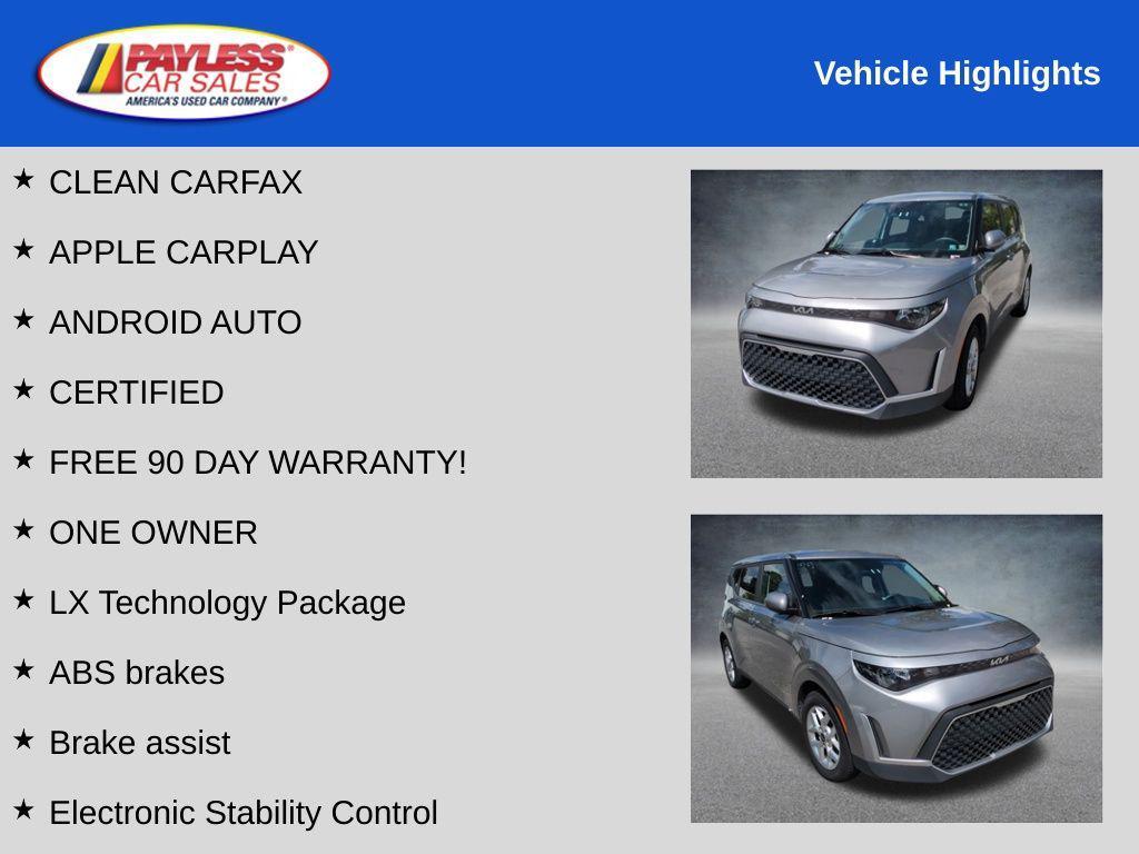 used 2023 Kia Soul car, priced at $16,500