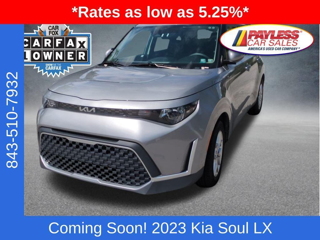 used 2023 Kia Soul car, priced at $16,500