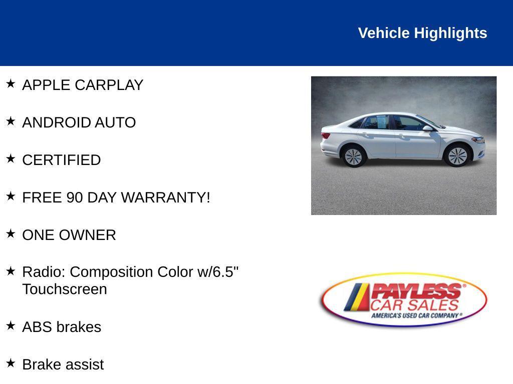used 2019 Volkswagen Jetta car, priced at $14,174