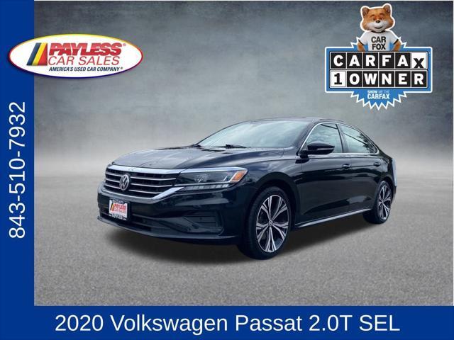 used 2020 Volkswagen Passat car, priced at $18,800