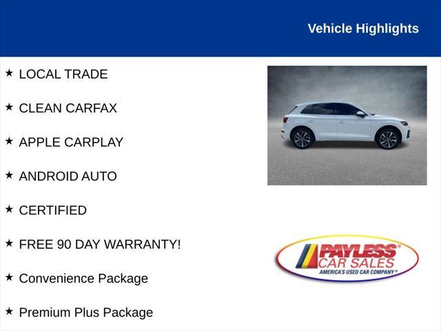 used 2021 Audi Q5 car, priced at $23,999