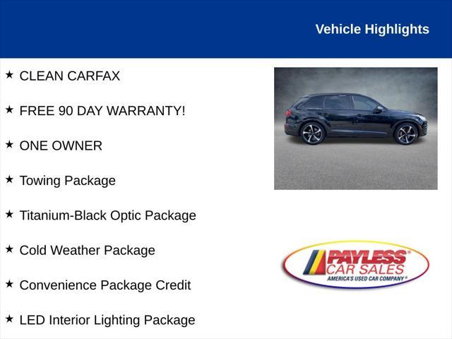 used 2019 Audi Q7 car, priced at $23,900