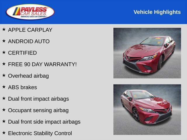 used 2018 Toyota Camry car, priced at $18,999
