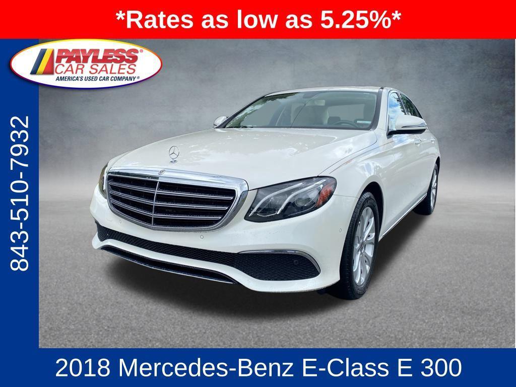 used 2018 Mercedes-Benz E-Class car, priced at $22,999