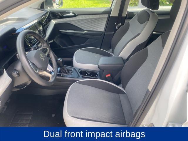used 2023 Volkswagen Taos car, priced at $19,156