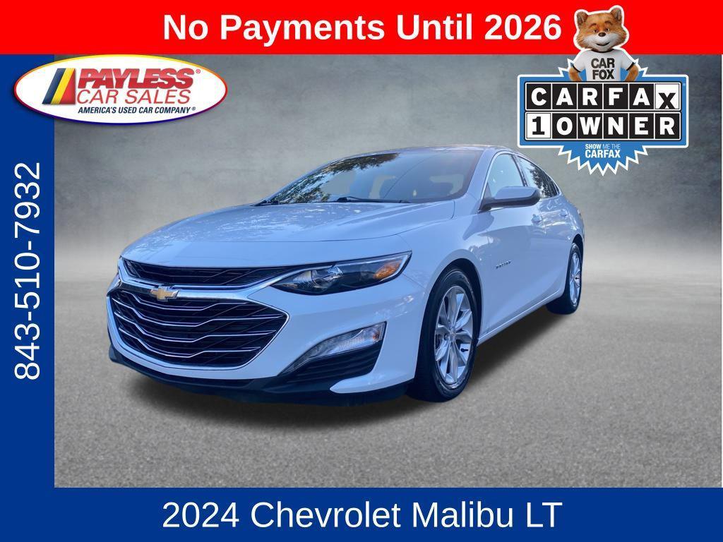 used 2024 Chevrolet Malibu car, priced at $19,899