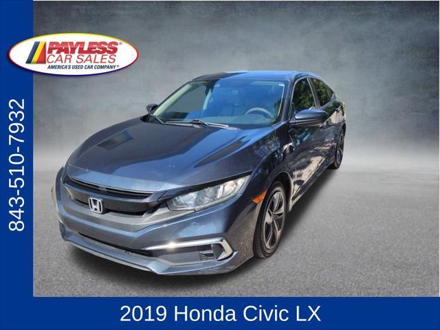 used 2019 Honda Civic car, priced at $18,385