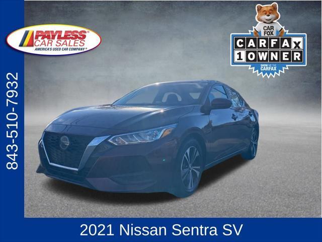 used 2021 Nissan Sentra car, priced at $17,373