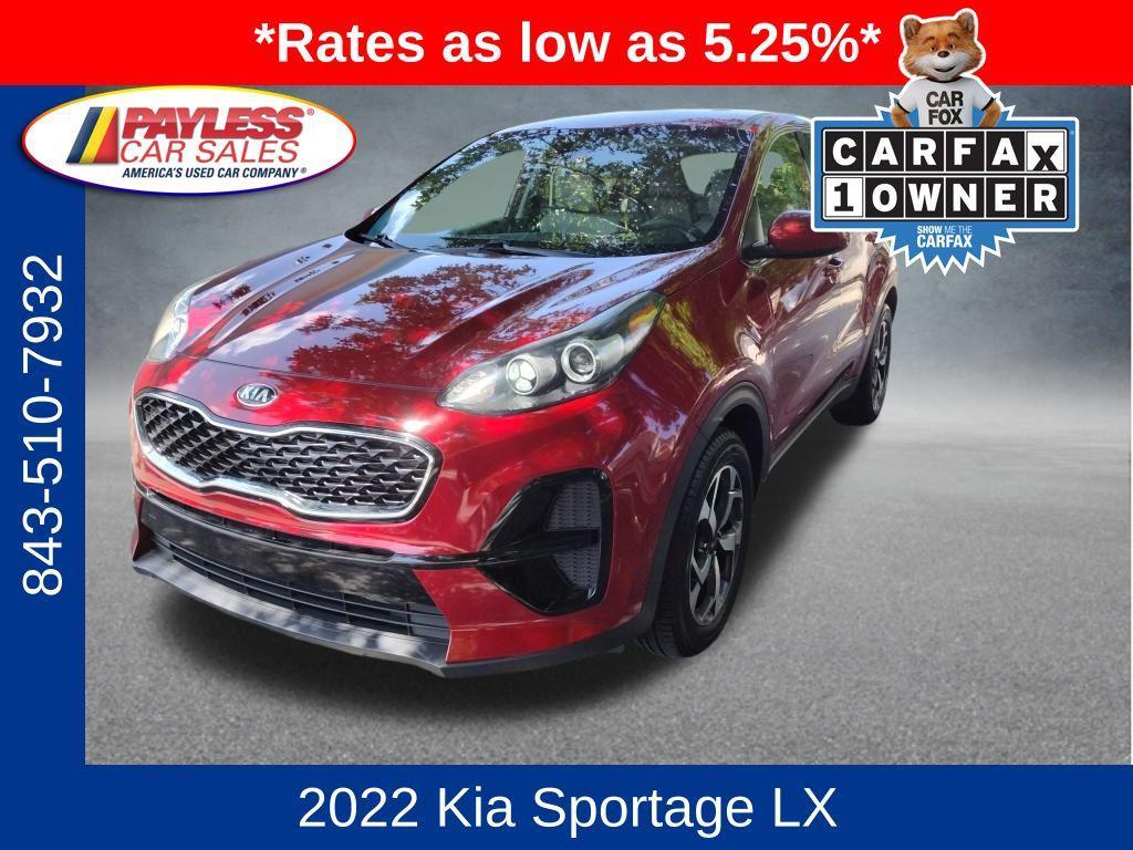 used 2022 Kia Sportage car, priced at $16,999