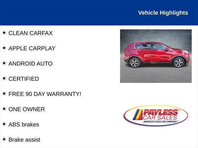 used 2022 Kia Sportage car, priced at $17,999