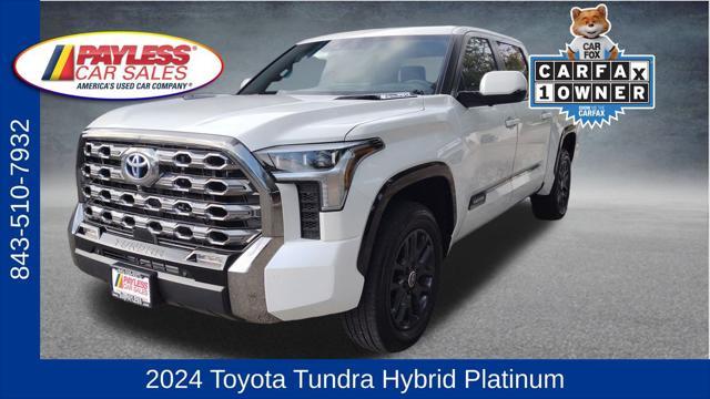 used 2024 Toyota Tundra Hybrid car, priced at $63,999