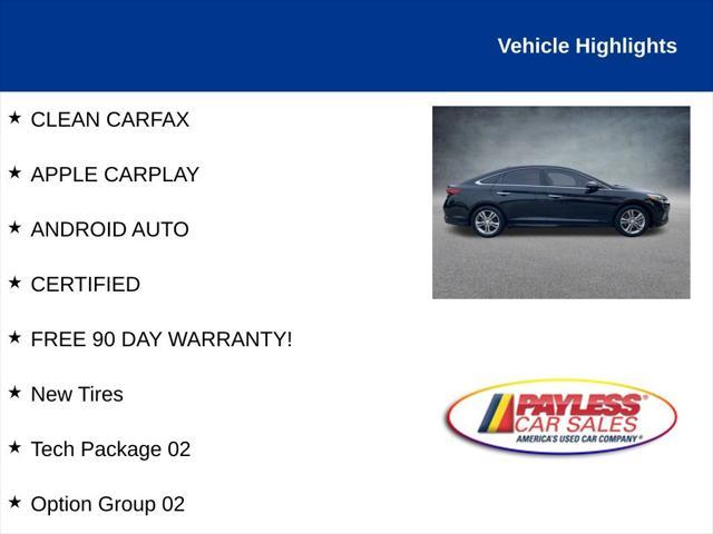 used 2019 Hyundai Sonata car, priced at $17,121