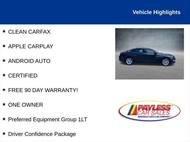 used 2023 Chevrolet Malibu car, priced at $18,734