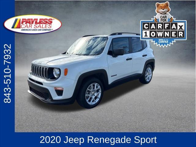 used 2020 Jeep Renegade car, priced at $15,963