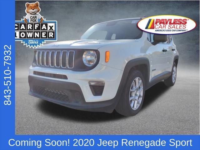 used 2020 Jeep Renegade car, priced at $16,899