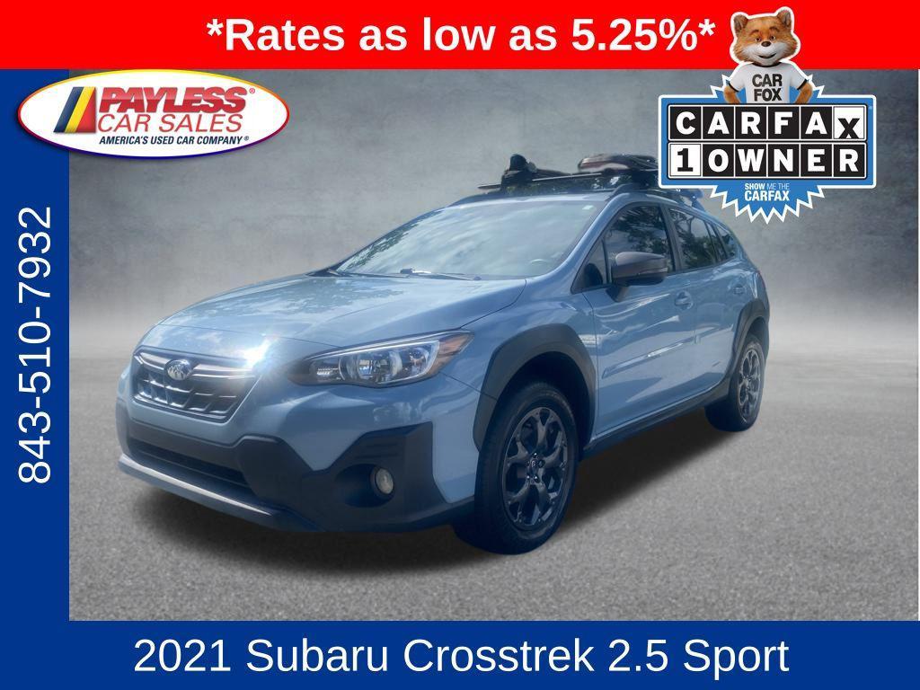used 2021 Subaru Crosstrek car, priced at $22,177