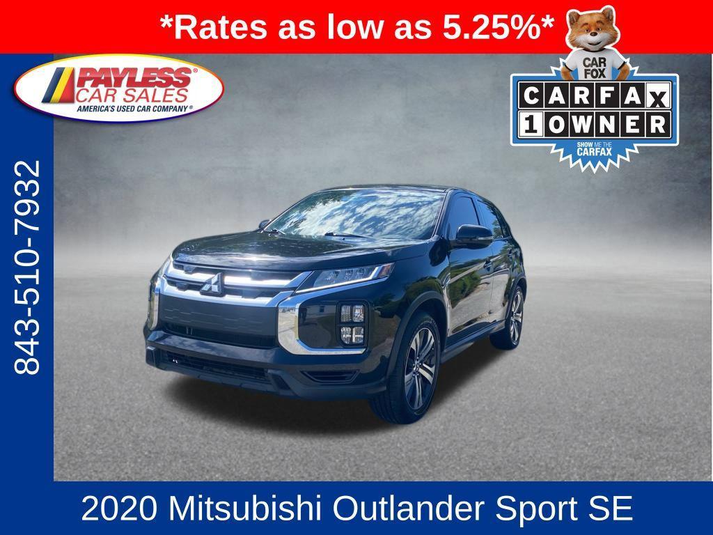 used 2020 Mitsubishi Outlander Sport car, priced at $15,925